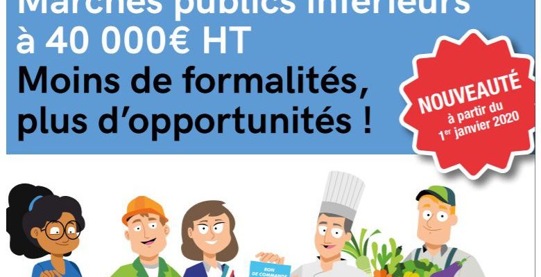 Les marchés publics inférieurs à 40 000 €uros HT, des opportunités d’affaires